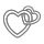 Interlock Heart Inlay B